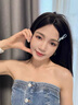 Cindy Kelly精致999純銀項鏈女輕奢實用高級首飾生日七夕情人節(jié)禮物送女友 玫瑰金 曬單實拍圖