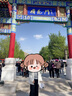 雪茜曼斜拼闊腿褲女春秋季直筒運動(dòng)長(cháng)褲小個(gè)子高腰休閑褲顯瘦垂感褲子女 曬單實(shí)拍圖