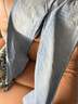 Levi's?SilverTab?25春夏新款女士美式高街休閑BAGGY直筒牛仔褲 藍(lán)色 29 (31) 曬單實(shí)拍圖