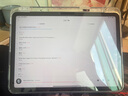 閃魔適用ipad air7/6保護(hù)套11英寸M3芯片2025/24款ipad air7保護(hù)殼蘋果透明亞克力灰色 曬單實(shí)拍圖