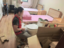 TOTO沖落式馬桶智潔無棱內(nèi)壁直沖沖洗節(jié)水全包家用坐便器CW802(04-B) 曬單實(shí)拍圖