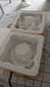 唯銘諾北歐風陶瓷碗碟套裝家用釉下彩碗筷勺盤子大湯碗餐具整套豎紋11頭 曬單實拍圖