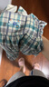 babylove女寶寶無袖連衣裙夏季純棉格子裙嬰兒裙子刺繡甜美可愛公主裙 曬單實(shí)拍圖