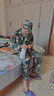 耐典軍訓服套裝男女夏季軍訓迷彩吸汗透氣T恤初高中大學生迷彩服全套 曬單實拍圖