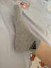 adidas三雙裝舒適短筒襪子男女阿迪達斯官方 中麻灰/白色/黑色 S 曬單實(shí)拍圖