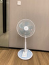 品諾家電輕音升降立式電風扇 家用臥室自然柔風落地扇 大風力直流變頻節(jié)能搖頭辦公室循環(huán)臺式老人實用風扇 FF4-B（機械按鈕-無遙控器） 曬單實拍圖