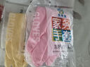 加厚丁腈乳膠皮手套廚房洗碗加長(zhǎng)防水耐用乳膠束口家務(wù)清潔女夏季 1雙-薄荷綠/加厚耐用 送掛鉤 大號(hào) 曬單實(shí)拍圖