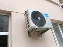 美的空調 大1.5匹 酷省電 新一級能效 變頻冷暖 省電壁掛式臥室掛機 國家補貼 KFR-35GW/N8KS1-1  曬單實(shí)拍圖