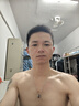 銀千惠925銀項(xiàng)鏈男士潮流嘻哈時(shí)尚吊墜男首飾品生日情人節(jié)禮物送男友 男鏈（鏈長(zhǎng)約55CM）+代寫(xiě)賀卡免費(fèi)刻字 精美禮盒送老公/配首飾證書(shū)/男生生日禮物 曬單實(shí)拍圖