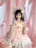 G.DUCKKIDS小黃鴨童裝洛麗塔公主裙女童裙子夏季蝴蝶仙子生日禮服吊帶裙兒童 裙子+拖尾+裙撐 100 建議2~3歲（ 90-100cm） 曬單實(shí)拍圖