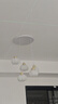 餐廳吊燈2025新款奶油風全光譜護眼吊燈簡約led餐廳吧臺燈中山燈 D3502款/米黃球/圓盤45CM/48瓦*2 三色變光（墻壁開關） 曬單實拍圖