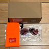 雷朋（Ray.Ban）兒童眼鏡太陽鏡男女童蛤蟆鏡時尚墨鏡6-10歲小孩0RJ9506S2117E 曬單實拍圖