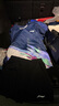 李寧羽毛球服男女排汗吸濕速干涼爽運動比賽套裝T恤羽毛球短袖短褲 AATT021 深航艦藍(lán)-1 M 曬單實拍圖
