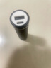 愛立佳愛立佳18650/21700免焊接2A/10W板移動電源鋁合金套件充電寶外殼DIY套料電池盒大容量 鋁合金充電寶外殼【黑色】 曬單實拍圖