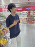 安踏運動褲男夏季薄款男士直筒長褲純灰色棉衛(wèi)褲青少年寬松跑步休閑褲 A款灰花灰直筒【夏季透氣薄款】 XL /180 曬單實拍圖