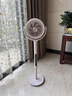 美的（Midea）【暴風(fēng)循環(huán)】空氣循環(huán)扇大風(fēng)量搖頭電風(fēng)扇家用臺(tái)式落地扇輕音臥室節(jié)能小風(fēng)扇柔風(fēng)輕羽扇 FGA24TQ 曬單實(shí)拍圖
