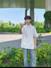 森馬（Semir）POLO衫男吸濕速干涼感T恤通勤短袖上衣夏季109325115101 曬單實(shí)拍圖