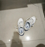 李寧（LI-NING）奶酪丨板鞋女鞋25春季潮流百搭休閑鞋小白鞋運(yùn)動(dòng)鞋AGCU366 云霧白/水藍(lán)色-5 38 曬單實(shí)拍圖