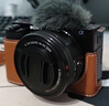 索尼（SONY）【上海國(guó)補(bǔ)】ZV-E10L APS-C半畫(huà)微單 ZV-E10  vlog直播4K視頻側(cè)翻式液晶屏zv-e10 黑色套機(jī)【64G卡+皮套+888】 官方標(biāo)配（不含內(nèi)存卡） 曬單實(shí)拍圖