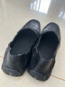 他她（TATA）一腳蹬透氣豆豆鞋男士懶人英倫皮鞋2025夏季新款QGE01BM5 黑色 42 曬單實(shí)拍圖