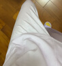 金三塔睡衣女真絲100%桑蠶絲【首創(chuàng  )絲針織】休閑外穿居家服兩件套 淺香蕉色 XL 曬單實(shí)拍圖