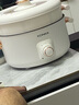 康佳（KONKA）電火鍋 家用多功能電熱鍋不粘鍋宿舍電煮鍋料理鍋5L大容量 煮面鍋 KDZG-5077-W 曬單實(shí)拍圖