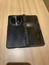 歐格迪【官 方 正 品】適用于oppo find n5手機殼折疊屏真皮n5簡約超薄殼膜一體錦絲紋防摔全包保護套 FindN5【緞黑色】防窺款丨錦絲紋真皮丨防窺升級 曬單實拍圖
