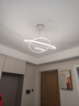 惠普餐廳燈全光譜護(hù)眼led吊燈簡約現(xiàn)代流行吧臺餐桌燈中山燈具包安裝 曬單實(shí)拍圖