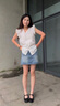 CAMILA KSENIA拖鞋女2025新款秋季涼鞋顏值高跟鞋外穿中跟包頭高端單鞋舒適涼拖 黑色 37 曬單實(shí)拍圖