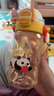 如山兒童PPSU水杯寶寶雙直飲吸管杯嬰幼兒家用外出便攜防摔學(xué)飲杯 曬單實拍圖