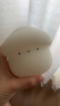 MUID蘑菇頭小夜燈臥室床頭可愛(ài)睡眠燈充電嬰兒喂奶燈柔光拍拍燈哺乳燈 曬單實(shí)拍圖
