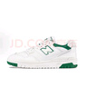 NEW BALANCE復(fù)古運(yùn)動(dòng)休閑鞋耐磨緩震透氣籃球鞋  BB550SWB-D  白綠  42碼 曬單實(shí)拍圖