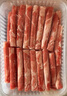 東來(lái)順 內(nèi)蒙羔羊原切后腿羊肉卷 400g/袋（冷凍）火鍋食材羊肉片 清真 曬單實(shí)拍圖
