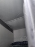 南極人（Nanjiren）強(qiáng)遮光學(xué)生蚊帳宿舍床簾上鋪下鋪不透光簾子男女寢室加厚床幔支架 黑煤球【四面遮光+送風(fēng)扇桿】 90cm*190cm*110cm 三開門適合上鋪 曬單實(shí)拍圖