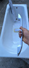 科勒（KOHLER）嵌入式鑄鐵浴缸齊悅1.5/1.6/1.7米小戶型家用泡澡成人浴缸28108T 嵌入式鑄鐵浴缸-含扶手 1.7m 曬單實(shí)拍圖