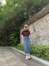 復(fù)古開(kāi)叉牛仔半身裙女2025新款中長(zhǎng)款棉質(zhì)高腰a字包臀裙休閑長(zhǎng)裙 淺藍(lán)色 M 【推薦99-115斤】 曬單實(shí)拍圖