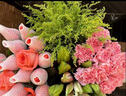 【混搭組合鮮花】花店同款康乃馨玫瑰百合配花基地直發(fā)七夕節禮物 5枝玫瑰+2-3枝多頭玫瑰+5枝康乃馨+隨機草1束 曬單實(shí)拍圖