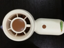 渦輪小風(fēng)扇三擋調(diào)節(jié)可充電迷你隨身帶創(chuàng)新學(xué)生宿舍桌面戶外小巧隨身便攜風(fēng)扇禮品 渦輪風(fēng)扇 | 三擋強(qiáng)風(fēng) | 卡皮圖案 | 咖色款 曬單實(shí)拍圖