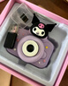 三麗鷗（SANRIO）Kuromi酷洛米照相機(jī)高清數(shù)碼玩具彩色便攜式可錄像女孩生日禮物 曬單實(shí)拍圖