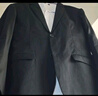 馬尼亞袋鼠【次日達可選】秋冬新款西服套裝男士修身商務(wù)正裝外套職業(yè)西裝整 (西服+西褲+襯衫)黑色7件套 XL 【105-115斤】 偏小 曬單實(shí)拍圖