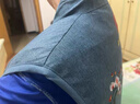 南京同仁堂肩頸熱敷包頸椎鹽袋電加熱肩膀背部海鹽粗鹽艾灸艾草理療袋子鹽包 輕便舒適款】渤海藍(lán)-海鹽【頸+肩周雙效熱敷】+艾絨 曬單實拍圖
