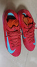 耐克（NIKE）NIKE男足球鞋刺客VAPOR 16 AG短釘運(yùn)動(dòng)鞋F(xiàn)Q8684-800余燼紅/藍(lán)44 曬單實(shí)拍圖