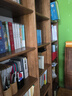 溪木工坊實(shí)木書架落地定制滿墻書柜新中式老榆木博古架陳列架客廳書房家具 三列無抽屜133.5cm 曬單實(shí)拍圖