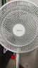 美的（Midea）【品質(zhì)推薦】七葉輕音柔風(fēng)電風(fēng)扇/家用省電落地扇/臺(tái)式電扇/廣角搖頭節(jié)能宿舍小型風(fēng)扇 SAE35CA 曬單實(shí)拍圖