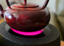 山本堂鑄鐵電陶爐煮茶器砂鐵純手工制鐵壺銀壺銅壺專用燒水爐煮茶爐靜音 素臻電陶爐 曬單實(shí)拍圖