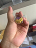 行金銀中足金999五帝幣手鏈轉(zhuǎn)運珠金錢幣DIY編繩手串手繩 生日禮物 康熙通寶（克重多退少補） 約0.5g 曬單實拍圖