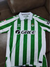 CEENIU2024/25皇家貝蒂斯主場(chǎng)綠白色間條球衣7號安東尼短袖套裝球服 7號安東尼 XL 曬單實(shí)拍圖