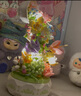 森寶積木花顏音悅積木花音樂八音盒兼容樂高拼裝擺件情人節(jié)生日開學(xué)禮物 花顏茶語音樂盒【575顆粒】 曬單實(shí)拍圖