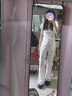 UR2025夏季新款女裝時(shí)尚通勤百搭白色闊腿休閑長(zhǎng)褲UYY850132 本白 25 曬單實(shí)拍圖