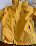 駱駝（CAMEL）戶外沖鋒衣 三合一加絨加厚防水情侶款外套登山服裝 A9W214119-1 曬單實拍圖